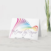 Paix sur Terre or sur carte noire de Noël (Dos)