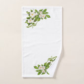 'Paix sur Terre' sur un ensemble de serviettes de  (Serviette à main)