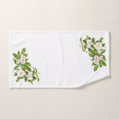 'Paix sur Terre' sur un ensemble de serviettes de  (Serviette à main)