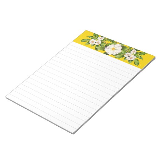 'Paix sur Terre' sur un grand Bloc-notes (Incliné)