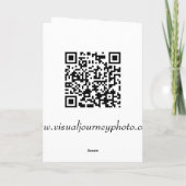 Paix sur Terre Vitrail Carte de Noël (Dos)