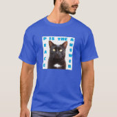 Paix - T-shirt chat (foncé) (Devant)