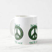 paix verte pour toute la tasse (Devant gauche)