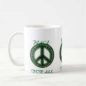 paix verte pour toute la tasse (Gauche)