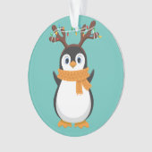 Pajama de Noël Penguin Reindeer Père Noël (devant)