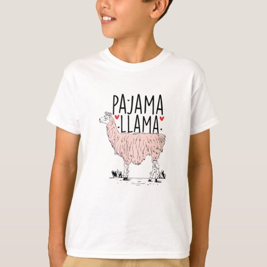 Pajama Llama T-shirt (Voorkant)