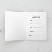 Pajama Party Invitation Kaart (Binnen)