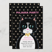 Pajama Party Kaart (Voorkant / Achterkant)