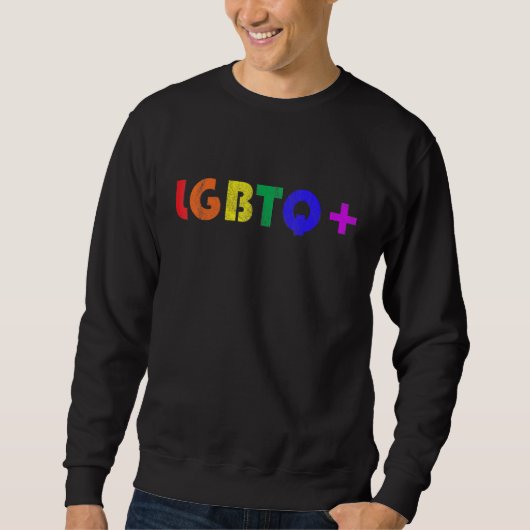 Pajama Party Lgbt Flag Lesbian Camping - Happy Cam Trui (Voorkant)