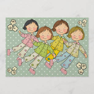 Pajama Party / Slaap over - SRF Kaart