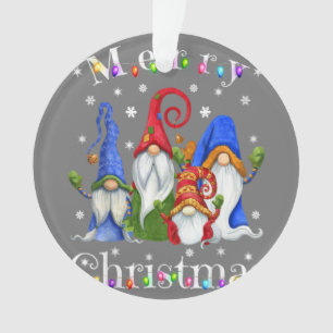 Pajamas de Noël Gnome - Garden Gnome Joyeux Chris