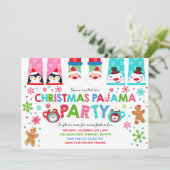 Pajamas de Noël Invitation de fête Pajamas de vaca (Debout devant)