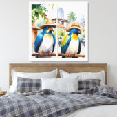 pajariando canvas afdruk (Insitu (Slaapkamer))