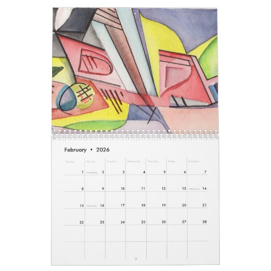Pajaro Itérations, set 1, 2024 Calendrier (Feb 2026)