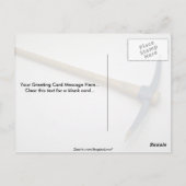 Pak bijl briefkaart (Achterkant)