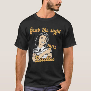 Pak de juiste noten dames noot allergie pinda alle t-shirt