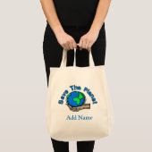 Pak de kruidzak, bespaar de planeet tote bag (Voorkant (product))
