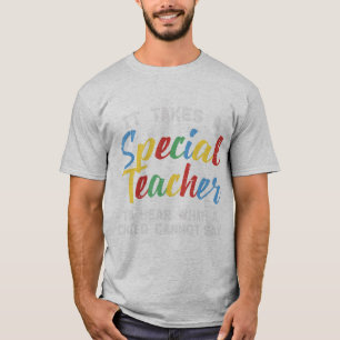 Pak deze schattige, het kost een speciale leraar o t-shirt