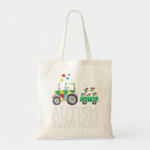Pak deze schattige Trekker Autisme Awareness T-Shi Tote Bag