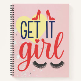 Pak het, meid! Vrouw empowerment Notitieboek