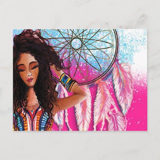 Pak het meisje briefkaart (Voorkant)