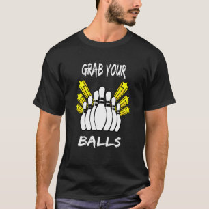 Pak je ballen Bowling Alley Kleding Fun Bowling T-shirt