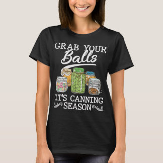 Pak je ballen... het is sluiers. t-shirt