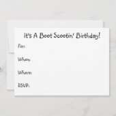 Pak je hakken op! kaart (Achterkant)