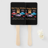 Pak je kicks. Route 66 Handwaaier (Voorkant en achterkant)