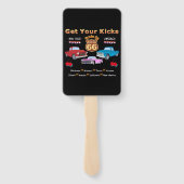 Pak je kicks. Route 66 Handwaaier (Achterkant)