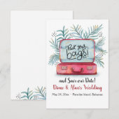 Pak Je Koffers Bewaar Deze Datum Aankondiging (Voorkant / Achterkant)