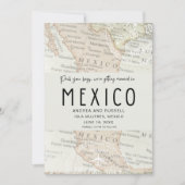 Pak je Mexicaanse taart foto bruiloft Save The Date (Voorkant)