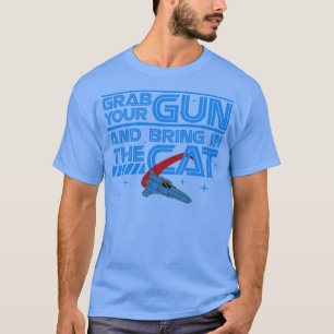 Pak je Pistool en breng de kat binnen T-shirt