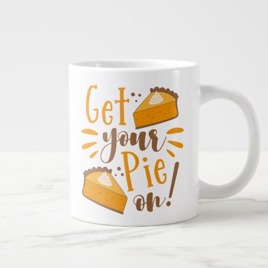 Pak je taart aan! extra grote beker (Rechts)