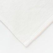 Pak je taart aan! fleece deken (Hoek)