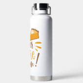 Pak je taart aan! waterfles (Achterkant)