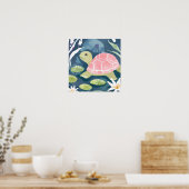 Pak me als je schildpadden kunt poster (Keuken)
