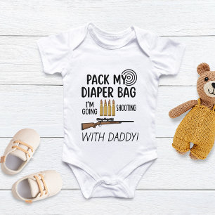 Pak Mijn Luiertas Ik Ga Schieten Met Papa Romper