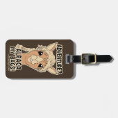 Pak mijn tassen Funny Alpaca Llama Bagagelabel (Voorkant horizontaal)