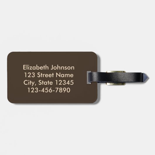 Pak mijn tassen Funny Alpaca Llama Bagagelabel (Achterkant horizontaal)