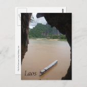 pak of boot briefkaart (Voorkant / Achterkant)