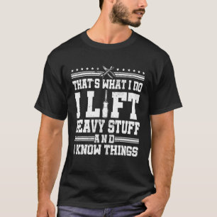 Pakhuis Clerk Forklift Operator Lift Truck Forkl T-shirt