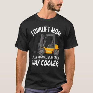 Pakhuis Forklift Operator Forklift mama T-shirt