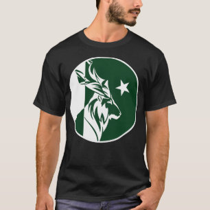 Pakistaanse Markhor Pakistaanse nationale dierenvl T-shirt