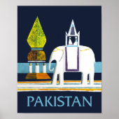 Pakistaanse reisposter poster (Voorkant)