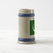 Pakistaanse vlag bierpul (Center)