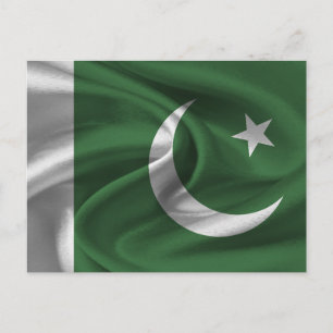 Pakistaanse vlag briefkaart