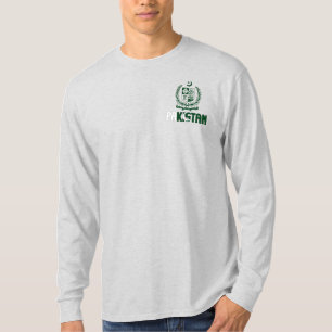 Pakistaanse vlag en wapenschild t-shirt