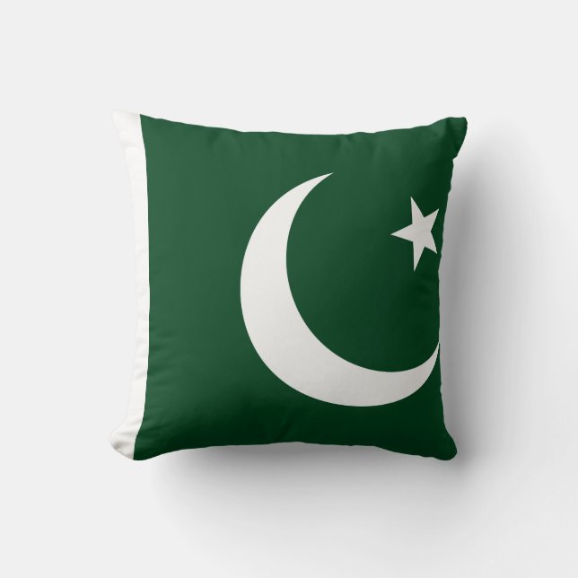 Pakistaanse vlag kussen (Voorkant)