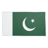 Pakistaanse vlag kussensloop (Achterkant)